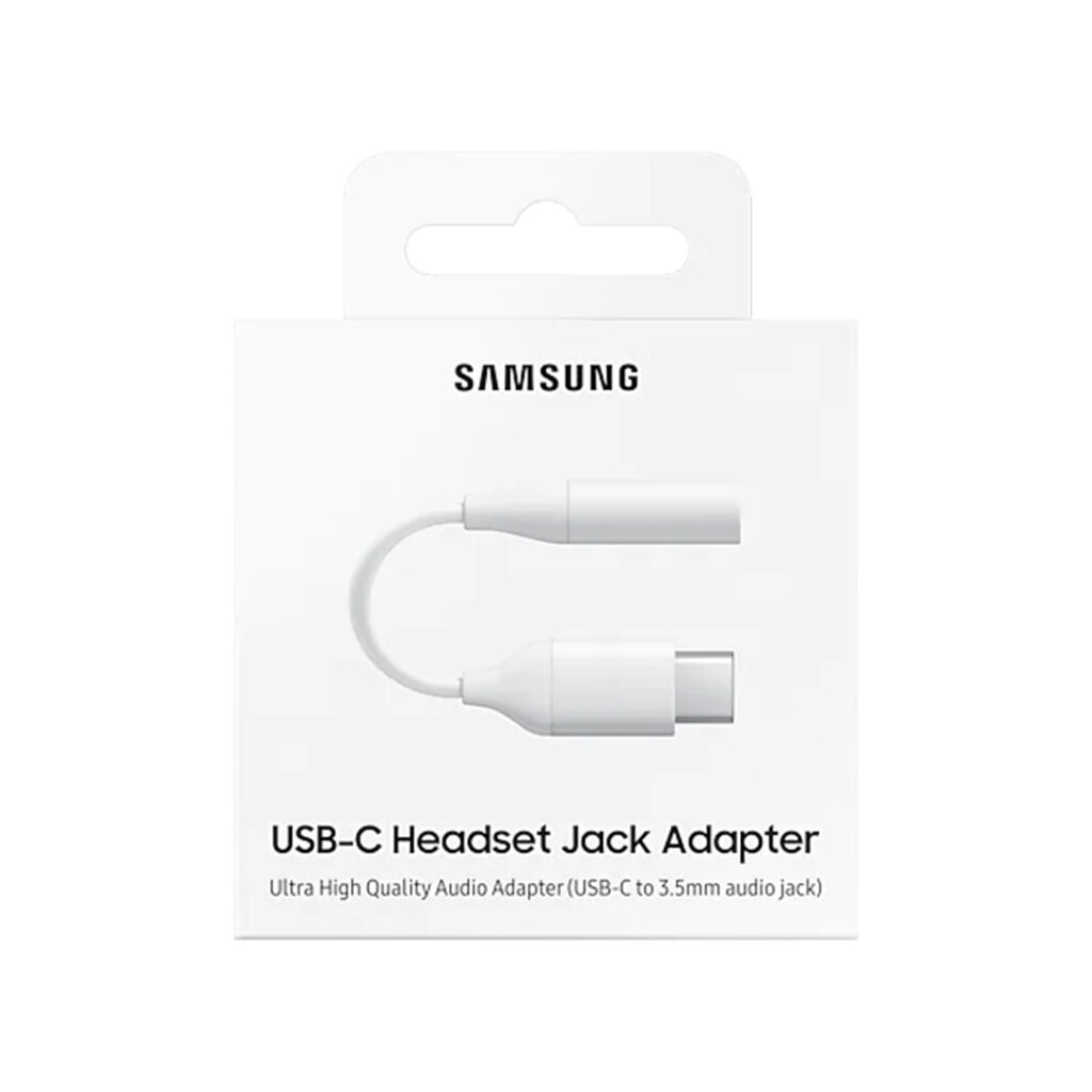 کابل تبدیل USB-C به جک 3.5 میلیمتری سامسونگ مدل Samsung EE-UC10