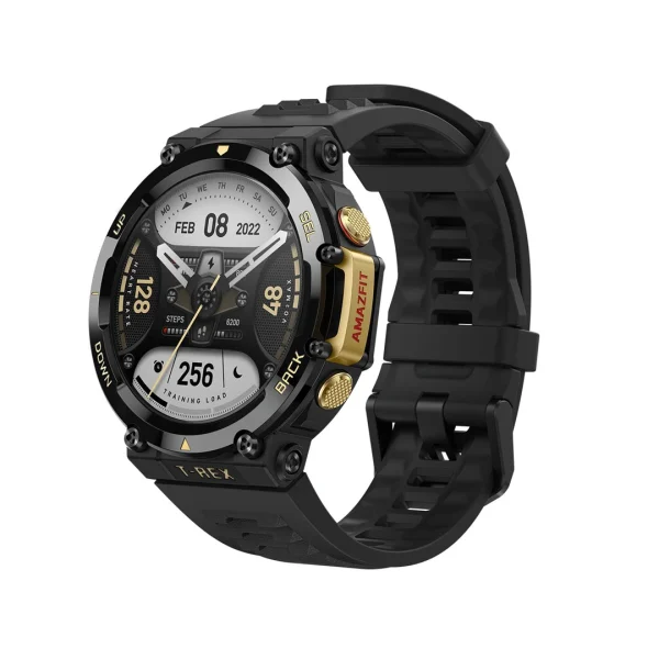 ساعت-هوشمند-امیزفیت-مدل-Amazfit-T-Rex-2-gold