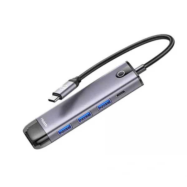 هاب-تایپ-سی-Mcdodo-5-in-1-USB-C-HUB-HU-7750